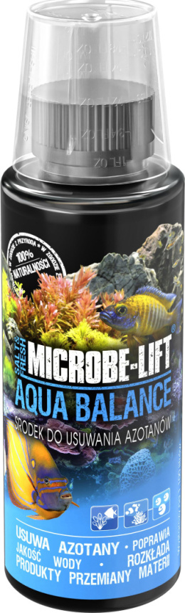 Microbe-Lift Aqua Balance 118ml - usuwa azotany
