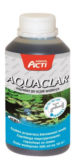 Aquael Acti Pond Aquaclar 500ml preparat do klarowania wody w stawie