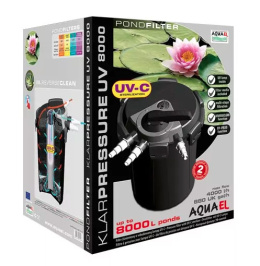 Aquael KlarPressure UV 8000 filtr z lampą UV do stawu oczka wodnego