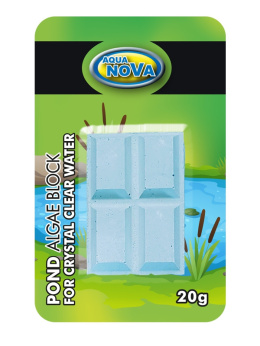 Aqua Nova POND Algae Block tabletki przeciw glonom do oczka wodnego 20g