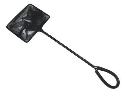 AQUA NOVA siatka czarna 10cm podbierak