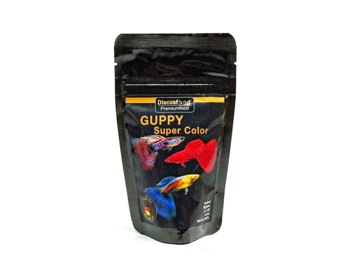 DISCUSFOOD GUPPY Super Color 80g 175ml