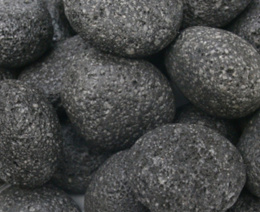 OTOCZAK PEBBLES z lawy wulkanicznej 3-5cm czarny