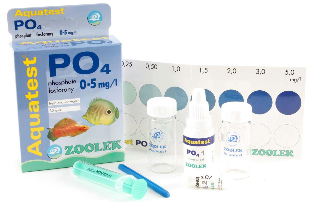 ZOOLEK Aquatest PO4 TEST na fosforany FOSFOR