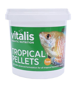 VITALIS Tropical Pellets XS 1mm 70g 155ml karma dla ryb akwariowych