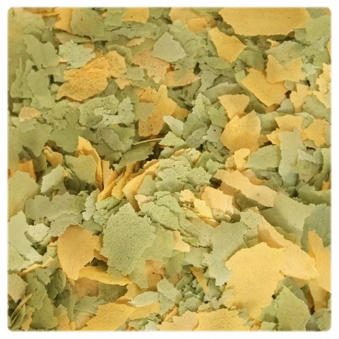 Glopex Vegetal-Mix 1kg/5l (5x200g) – roślinny pokarm płatkowany dla ryb