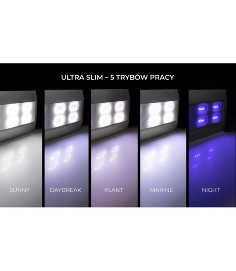 AQUAEL Ultra Slim BT 30 belka do akwarium 32-57cm 30W LED AQUAEL Ultra Slim BT 30 belka do akwarium 32-57cm 30W LED