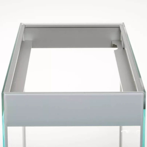 Aquael Glossy 150 D&N zestaw akwariowy biały z szafką 405l Aquael Glossy 150 D&N zestaw akwariowy biały z szafką 405l