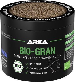 ARKA Bio-Gran Organic Pokarm dla ryb Granulat 0,1-0,5mm 500ml 230g