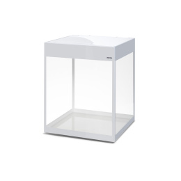 Aquael Glossy Cube day&night 135l Biały zestaw z szafką 50x50x153cm