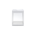 Aquael Glossy Cube day&night 135l Biały zestaw z szafką 50x50x153cm