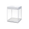 Aquael Glossy Cube day&night Białe akwarium z oświetleniem 50x50x63cm