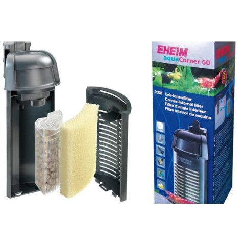 EHEIM AquaCorner 60 do zbiornika 10-60l narożny filtr wewnętrzny EHEIM AquaCorner 60 do zbiornika 10-60l narożny filtr wewnętrzny