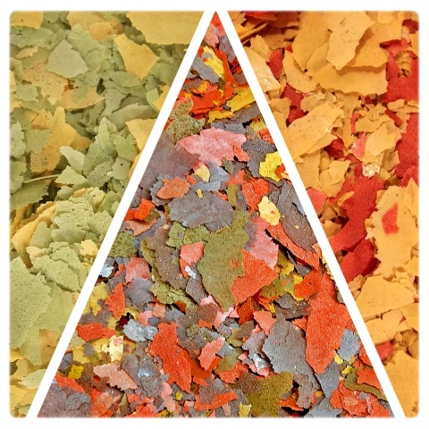 GLOPEX BASIC, EIGELB i VEGETAL MIX pokarm 3x1L