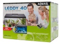 Aquael Leddy Plus 40 day&night akwarium 25l Czarne akwarium z wyposażeniem