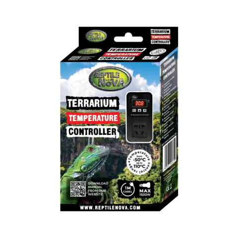 Reptile Nova Termostat Kontroler temperatury do Terrarium Reptile Nova Termostat Kontroler temperatury do Terrarium