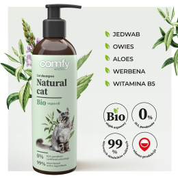 COMFY Szampon Natural Cat 250 ml dla kotów wszystkich ras