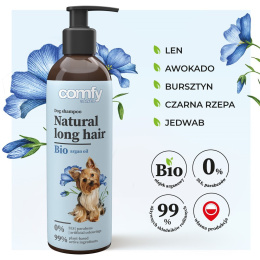 Comfy Szampon Natural Long hair 250ml Bio argan oil