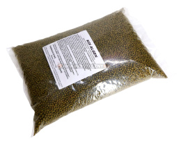GLOPEX Koi Algen 3,0mm 1kg granulat karma dla ryb stawowych Pływająca