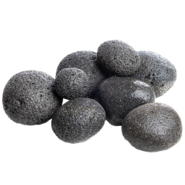 ProGrow Pebble Stone 5-8cm Czarne otoczaki z lawy wulkanicznej 1kg