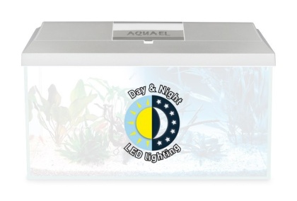 AQUAEL LEDDY 75 Day&Night pokrywa biała 75x35cm