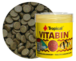 Tropical Vitabin 50ml 36g Wieloskładnikowy pokarm tabletkowany dla ryb