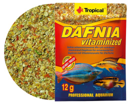 Tropical Dafnia Vitaminized 12g Suszona rozwielitka z witaminami dla ryb