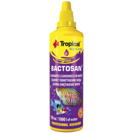 Tropical Bactosan 100ml klaruje i usuwa zmętnienie wody w akwarium