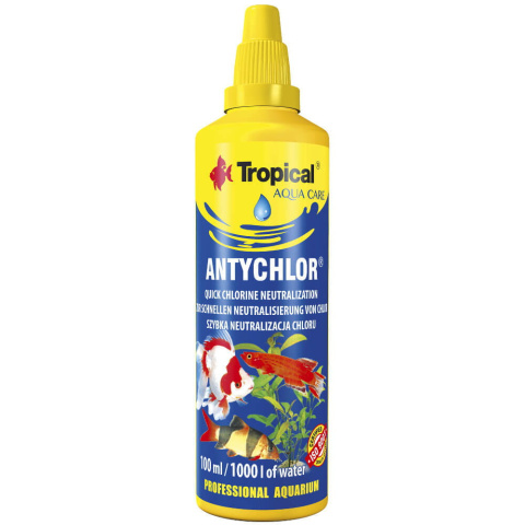 Tropical Antychlor 100ml Szybki uzdatniacz wody