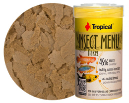 Tropical Insect Menu Flakes 250ml 50g Pokarm dla mięsożernych ryb