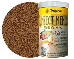 Tropical Insect Menu Granules S 250ml 50g Pokarm zawierający 45% owadów
