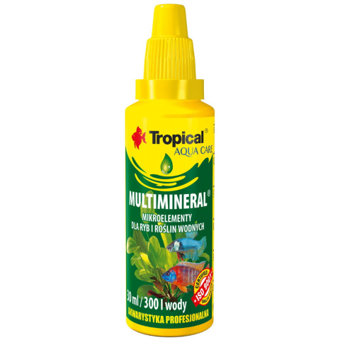 Tropical Multimineral 30ml witaminy mikroelementy dla ryb i roślin