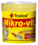 Tropical Mikrovit Hi-Protein 50ml 32g Pokarm dla narybku i małych ryb