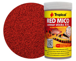 Tropical Red Mico Colour Sticks XXS 100ml 50g pałeczki tonące - jak ochotka