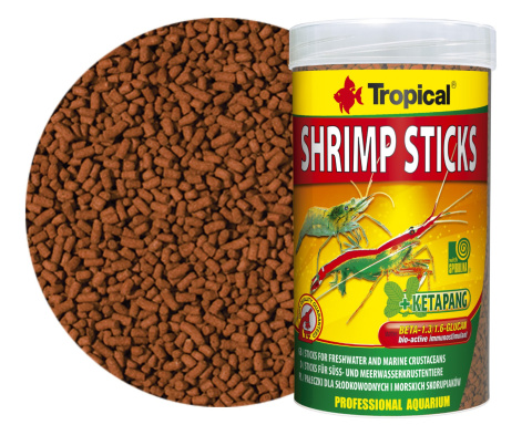 Tropical Shrimp Sticks 250ml 138g Pokarm dla krewetek pałeczki