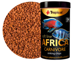 Tropical Soft Line Africa Carnivore M 250ml 130g Pokarm premium dla ryb