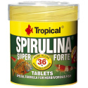 Tropical Super Spirulina Forte Tabletki 50ml 36g Pokarm roślinny dla ryb