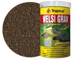 Tropical Welsi Gran 1000ml 650g Pokarm granulowany dla ryb dennych