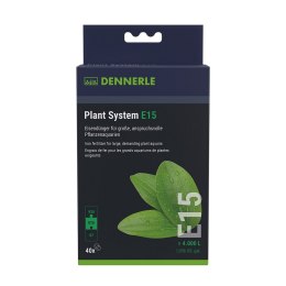 DENNERLE Długodziałający nawóz zawierający żelazo Plant System E15, 40 Pcs (4825)