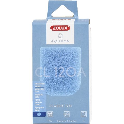 ZOLUX AQUAYA Wkład gąbka Blue Foam Classic 120 (330212)