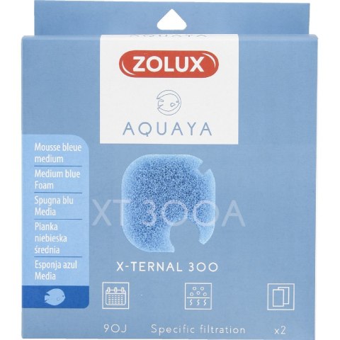 ZOLUX AQUAYA Wkład gąbka Blue Foam Xternal 300 (330247)