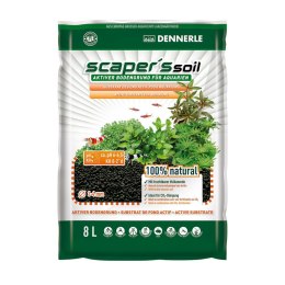 DENNERLE Aktywne podłoże do akwariów słodkowodnych Scaper's Soil 1-4 mm, 8l (4581)