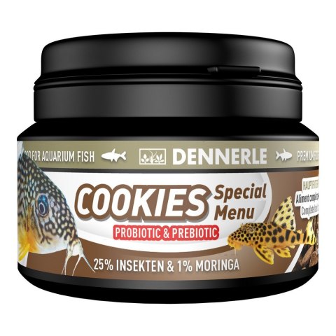 DENNERLE Pokarm podstawowy dla wszystkich ryb dennych, chipsy Cookies Special Menu, 100 ml (7510)