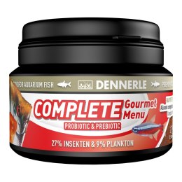 DENNERLE Pokarm podstawowy dla wszystkich ryb ozdobnych, granulat Complete Gourmet Menu, 100 ml (7506)