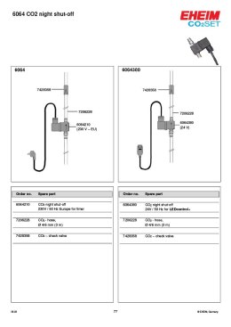 EHEIM CO2 elektro zawór 230V (6064210)
