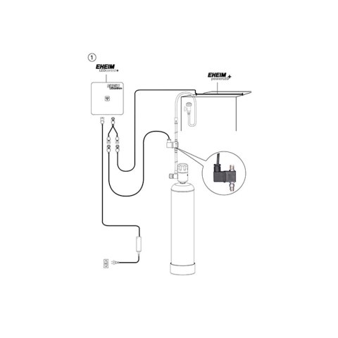 EHEIM Zawór magnetyczny CO2 24V (6064380) EHEIM Zawór magnetyczny CO2 24V (6064380)