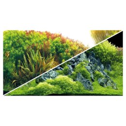 HOBBY Tło do akwarium Planted River/Green Rocks 120x50 (31045)