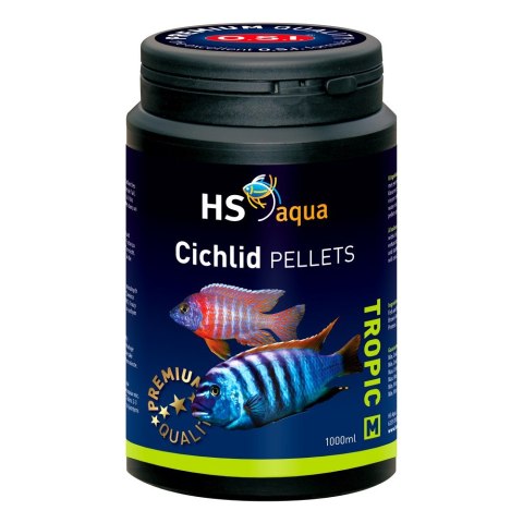 HS AQUA CICHLID PELLETS M 1000 ML pokarm dla ryb (0030246)