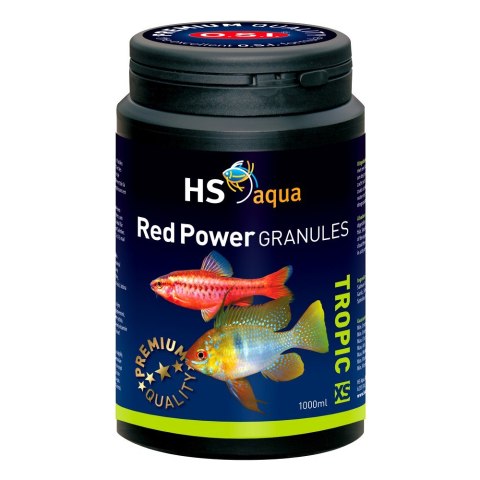 HS AQUA RED POWER GRANULES XS 1000 ML pokarm dla ryb (0030146)