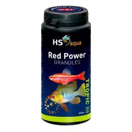 HS AQUA RED POWER GRANULES XS 400 ML pokarm dla ryb (0030144)